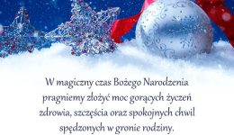 Życzenia Boże Narodzenie